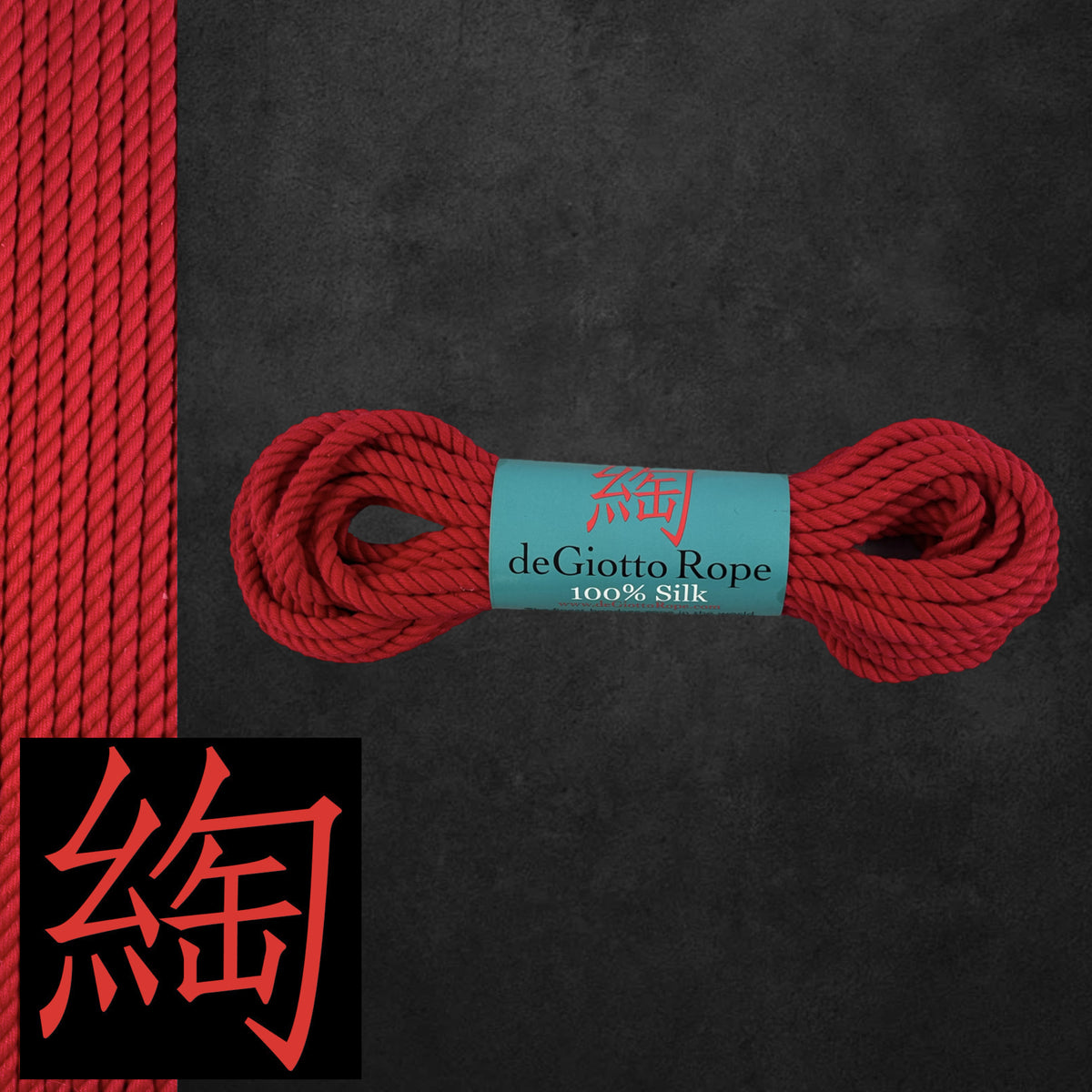 Silk Shibari Rope 30' – deGiotto Rope