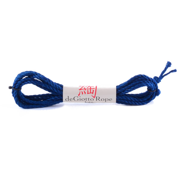 jute shibari rope 15' blue
