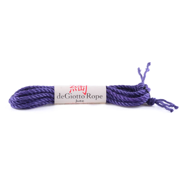 jute shibari rope 15' purple