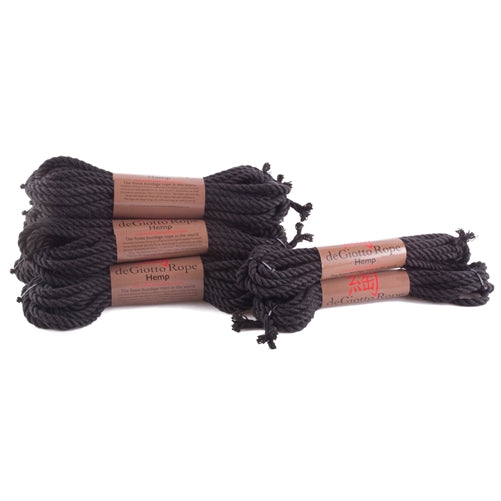 hemp shibari rope full kit 8x30' 2x15'
