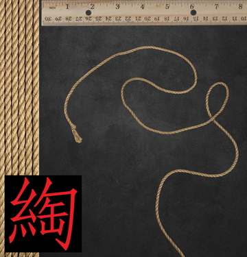 On measuring length and diameter of rope