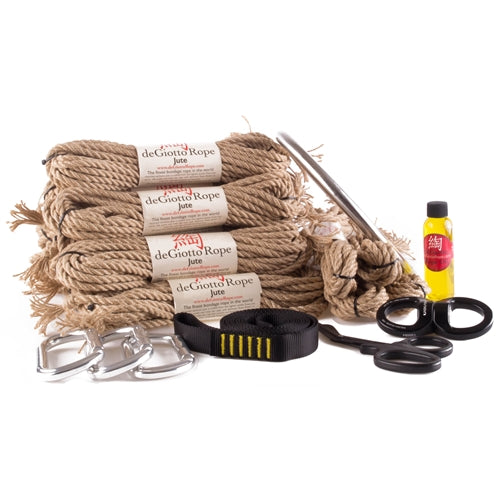 Jute Shibari Rope Basic Starter Kit 4x30' 2x15
