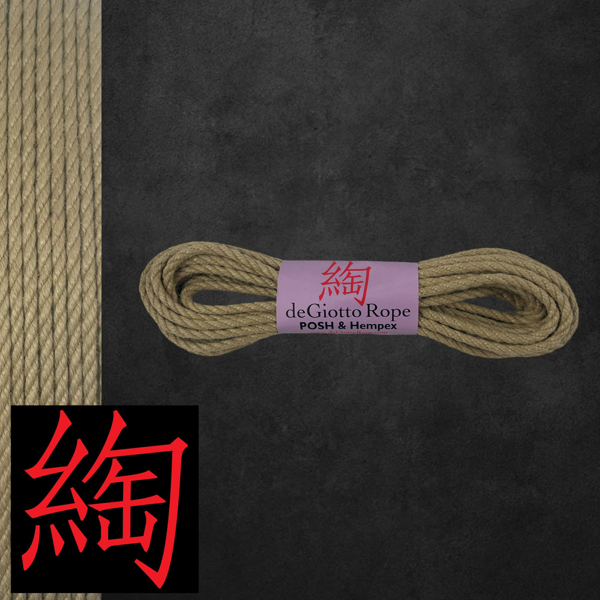 Hempex Shibari Rope 30' – deGiotto Rope
