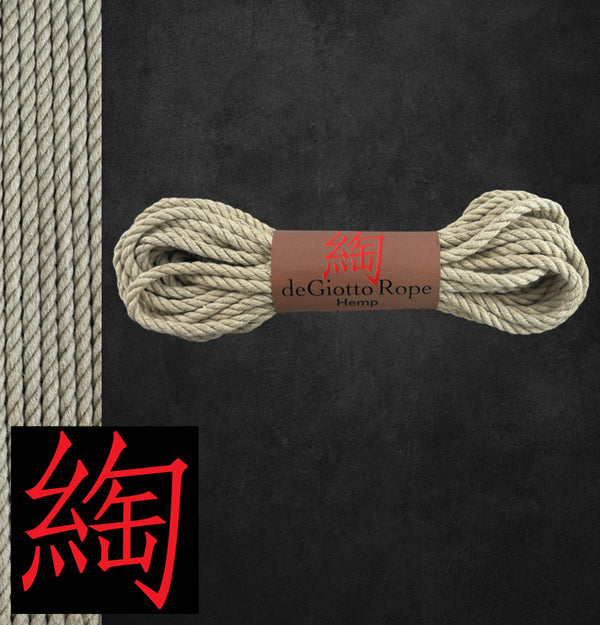 Hemp Shibari Rope 30'