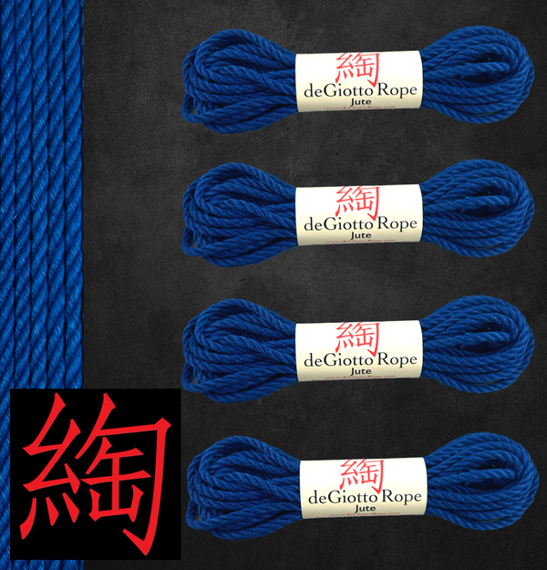 Jute Shibari Rope Bare bones Kit 4x30'