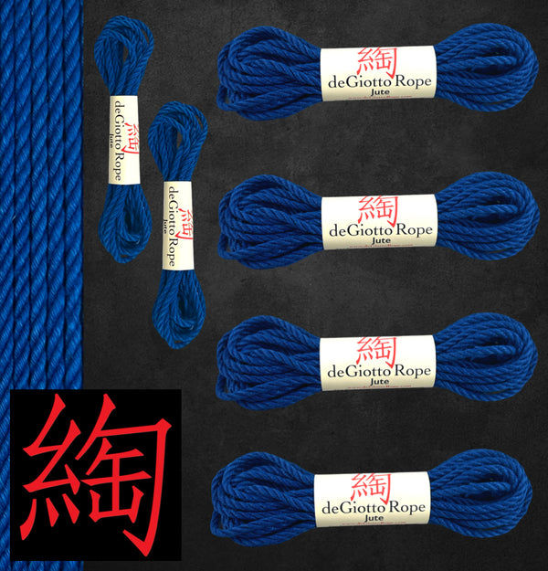 Jute Shibari Rope Basic Starter Kit 4x30' 2x15'