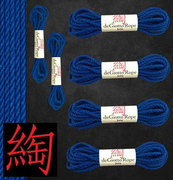 Jute Shibari Rope Basic Starter Kit 4x30' 2x15'