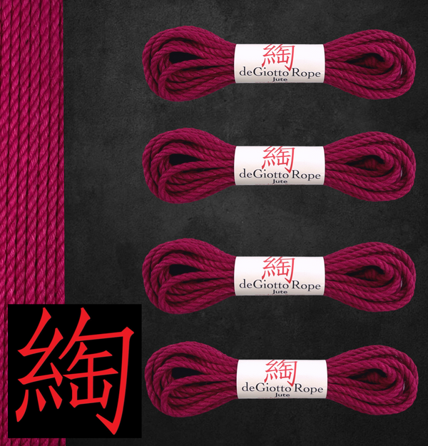 Jute Shibari Rope Bare bones Kit 4x30'