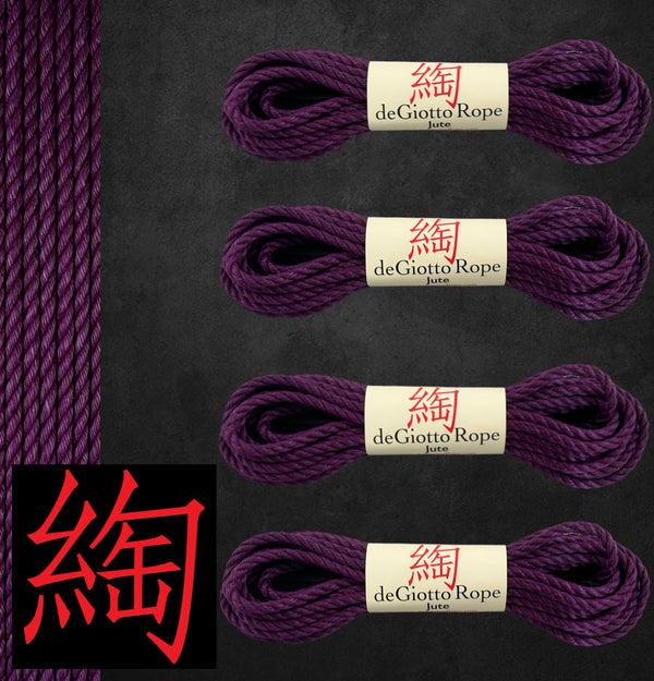 Jute Shibari Rope Bare bones Kit 4x30'