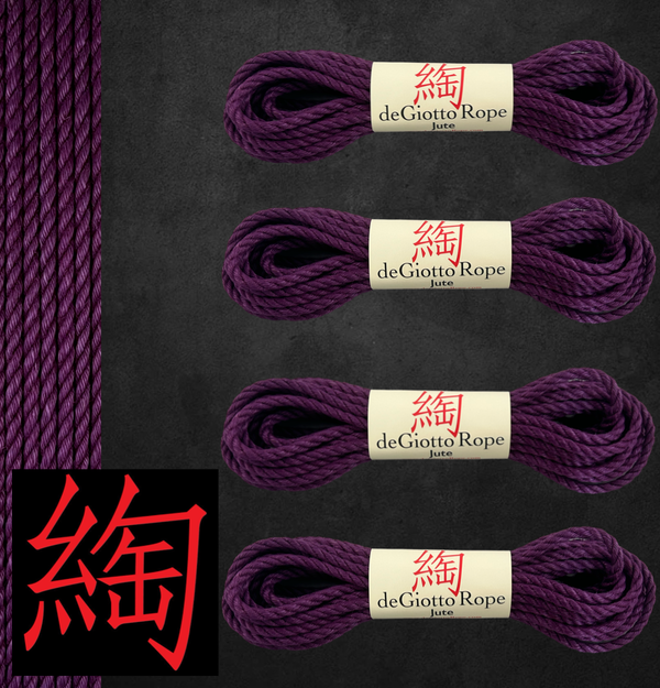 Jute Shibari Rope Bare bones Kit 4x30'