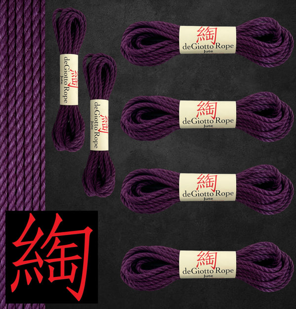 Jute Shibari Rope Basic Starter Kit 4x30' 2x15'