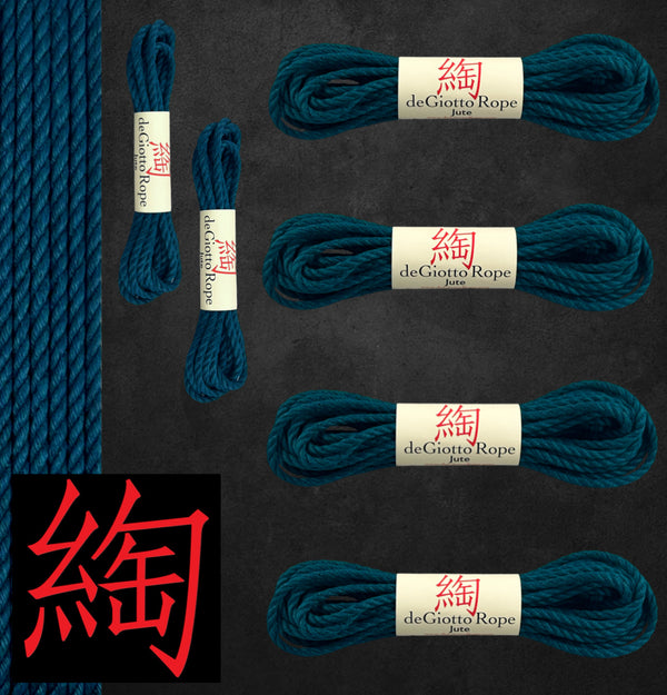 Jute Shibari Rope Basic Starter Kit 4x30' 2x15'