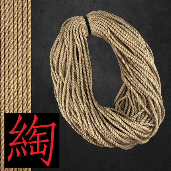 Spooled Natural & Dyed Jute Rope 300+ feet Ready to use