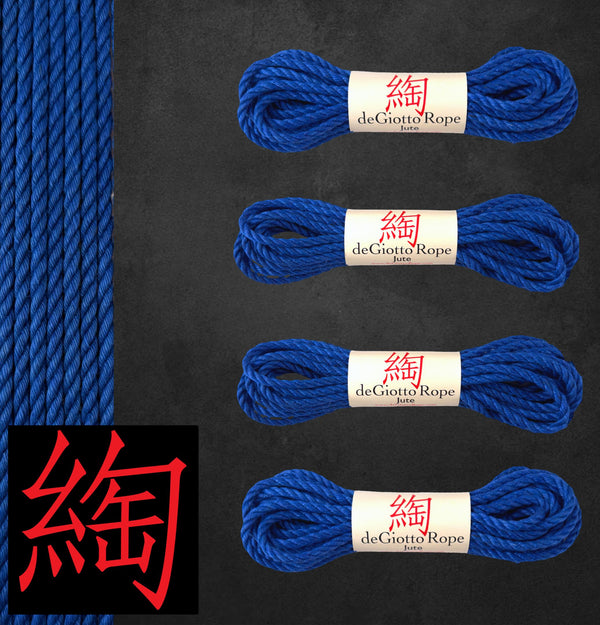 Jute Shibari Rope Bare bones Kit 4x30'