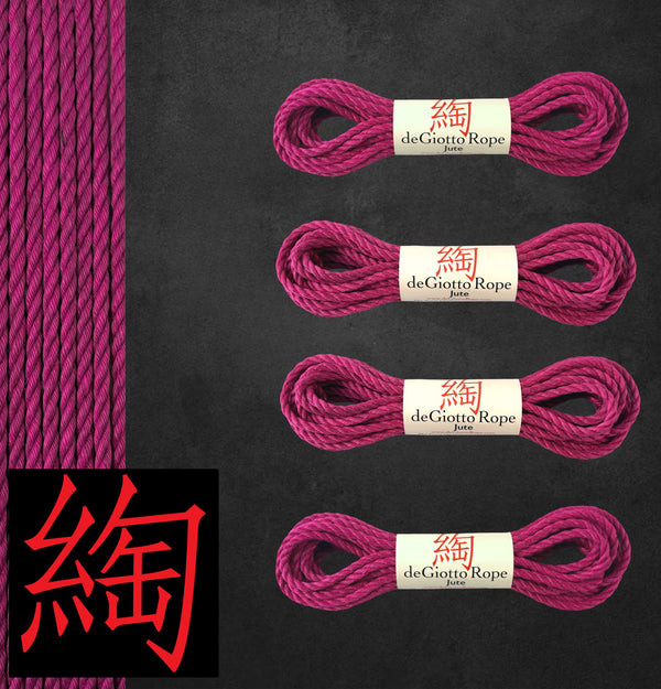 Jute Shibari Rope Bare bones Kit 4x30'