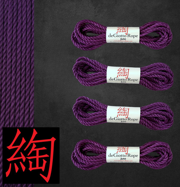 Jute Shibari Rope Bare bones Kit 4x30'