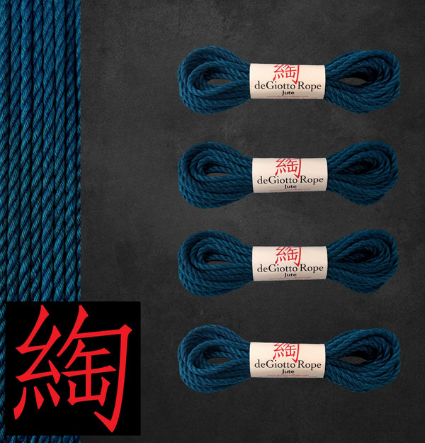 Jute Shibari Rope Bare bones Kit 4x30'