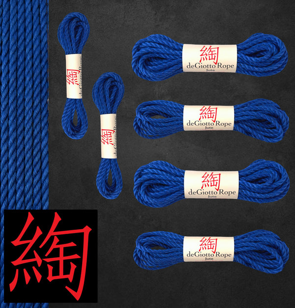 Jute Shibari Rope Basic Starter Kit 4x30' 2x15'