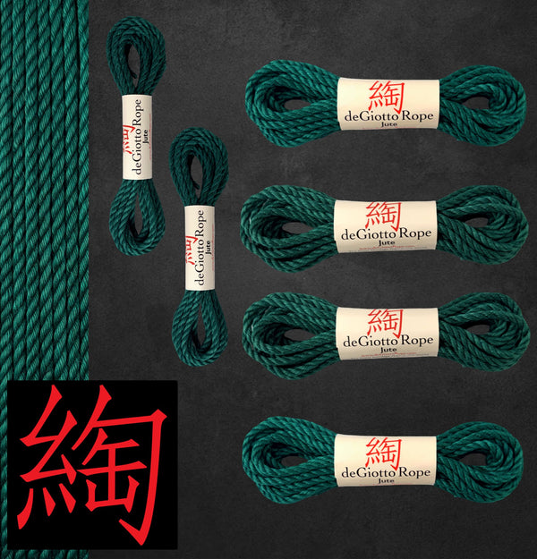 Jute Shibari Rope Basic Starter Kit 4x30' 2x15'