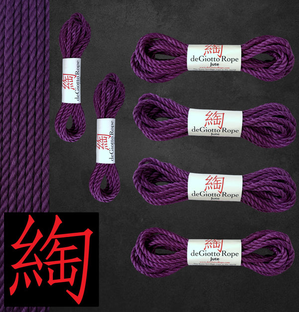 Jute Shibari Rope Basic Starter Kit 4x30' 2x15'