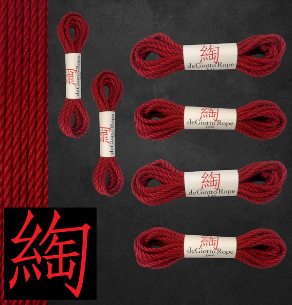 Jute Shibari Rope Basic Starter Kit 4x30' 2x15'