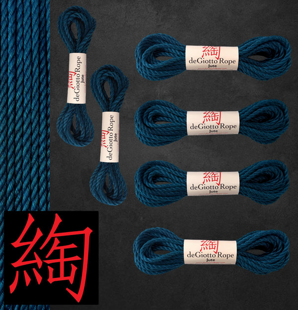 Jute Shibari Rope Basic Starter Kit 4x30' 2x15'