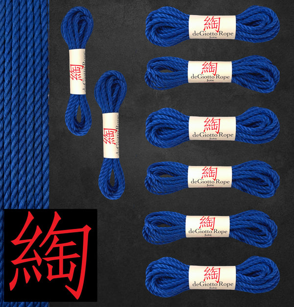 Jute Shibari Rope Standard Kit 6x30' 2x15'