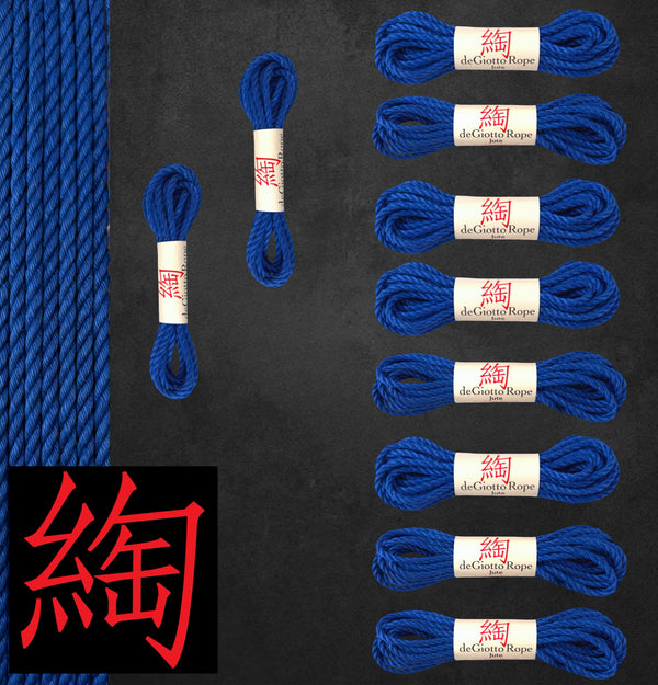 Jute Shibari Rope Full Kit 8x30' 2x15'