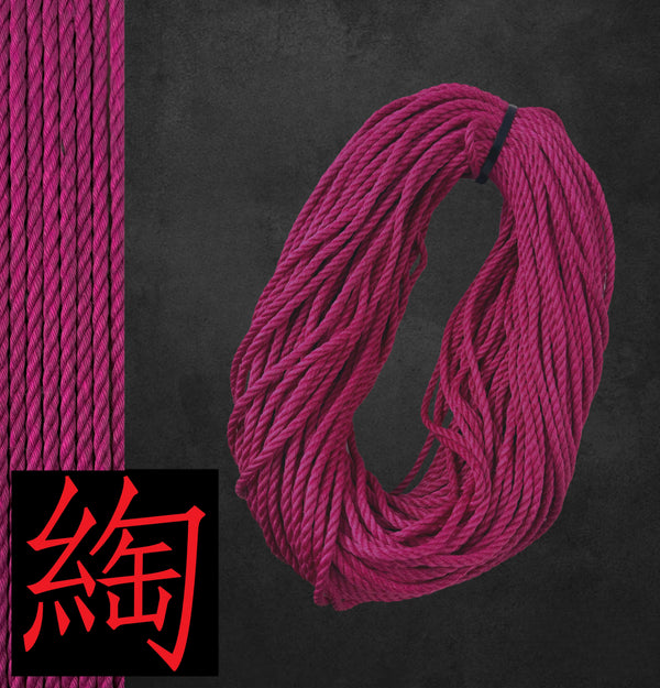 Spooled Natural & Dyed Jute Rope 300+ feet Raw