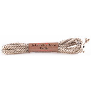 hemp shibari rope 15' natural