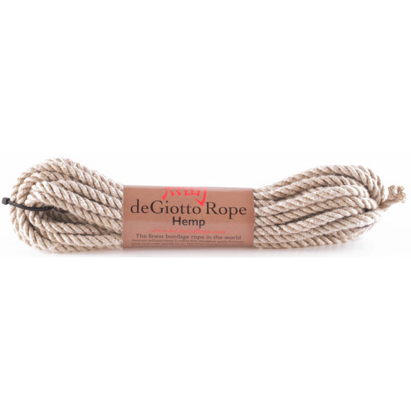 hemp shibari rope 30' natural