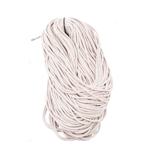 spooled hemp shibari rope 300' ready to use natural