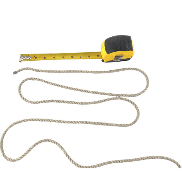 hemp shibari rope by the foot 6 mm