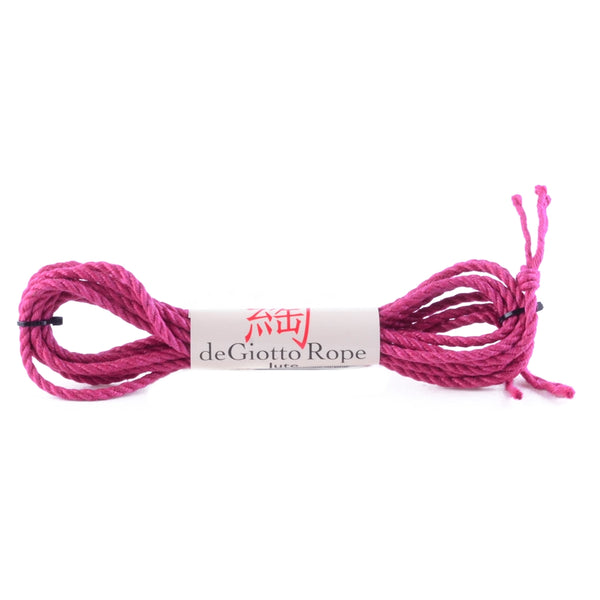 jute shibari rope 15' pink/magenta