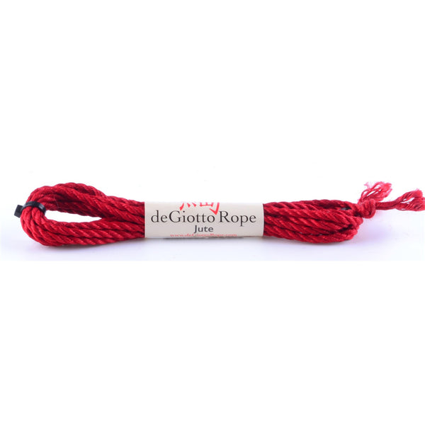 jute shibari rope 15' red