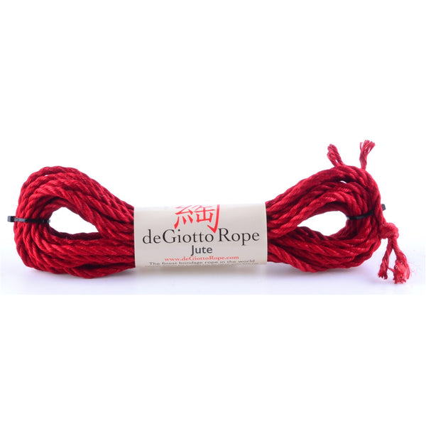 jute shibari rope 30' red