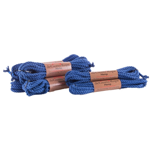 hemp shibari rope basic starter kit 4x30' 2x15' blue