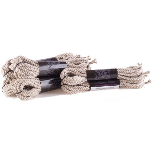 hemp shibari rope basic starter kit 4x30' 2x15' blacklight