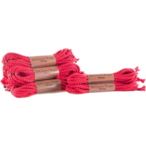Jute Shibari Rope Standard Kit 6x30' 2x15' – deGiotto Rope