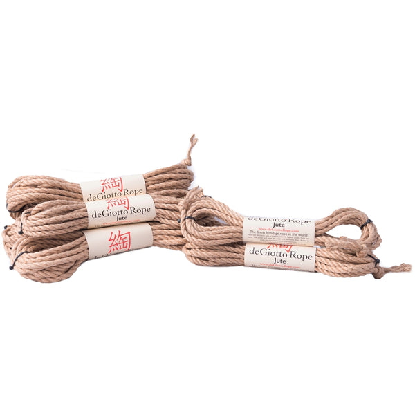 jute shibari rope basic starter kit 4x30' 2x15'