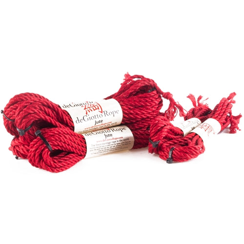 jute shibari rope basic starter kit 4x30' 2x15' red