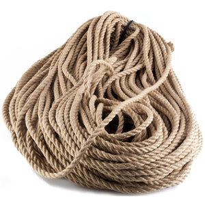 spooled natural jute shibari rope 300+ feet raw